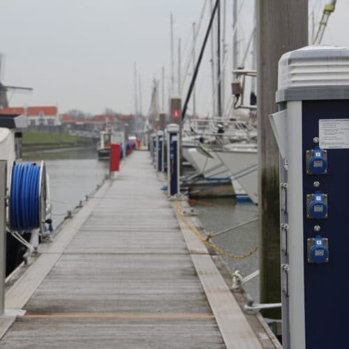 TecforRec stroompalen wv zierikzee haven