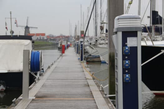 TecforRec stroompalen wv zierikzee haven