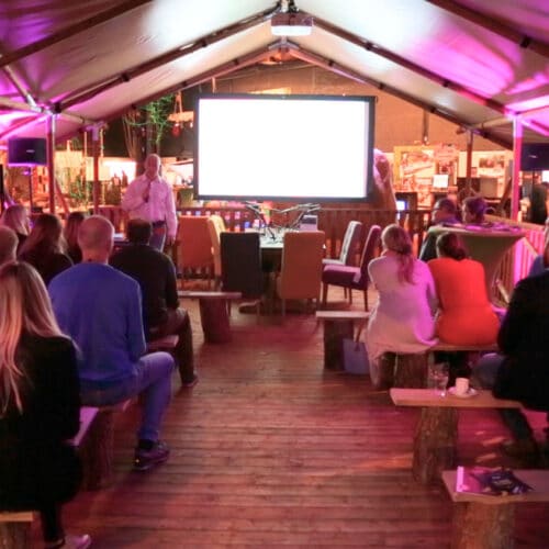 ronde tafel recreatie vakbeurs