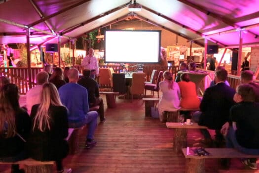 ronde tafel recreatie vakbeurs