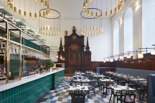 Marmoleum vloer van Forbo Flooring in Duddells Londen