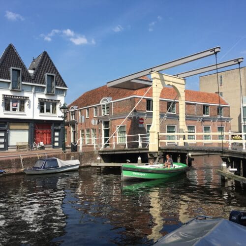 Greenjoy varen in de stad