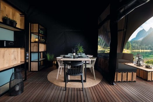 Crossover Lodge Creative structures - Livingroom
