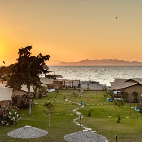 Logos Beach Village glamping Dubai