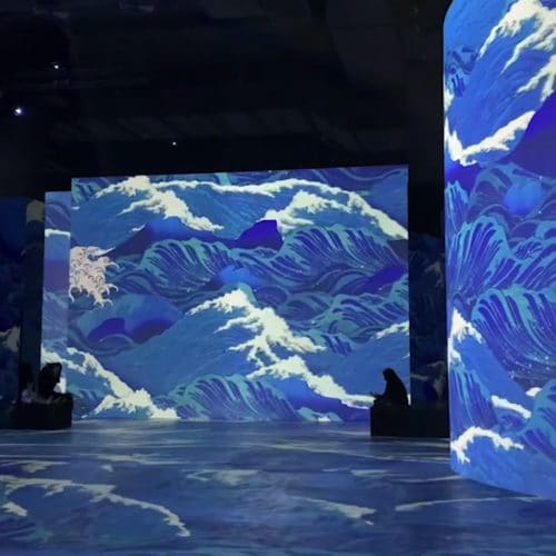 Digital art gallery Dubai Pleisureworld