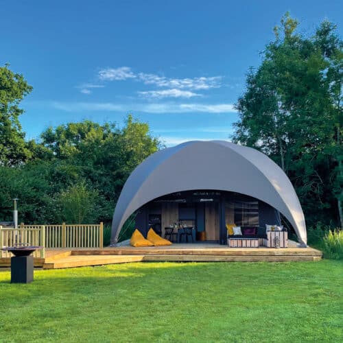 Creative Structures Crossover Lodges luxe boutique ervaring