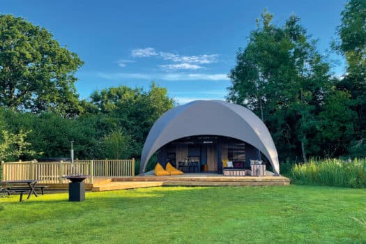 Creative Structures Crossover Lodges luxe boutique ervaring